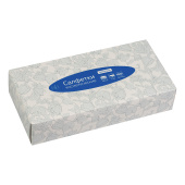   Салфетки косметические OfficeClean, 2-слойные, 20*20см, в картонном боксе, белые, 100шт.