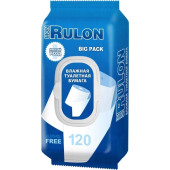 Туалетная  бумага влажная Mon Rulon 120шт, c клапаном 