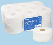 Туалетная бумага OfficeClean Professional(T2), 1-слойная, 200м/рул., белая