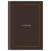  Бизнес-блокнот А5, 80л., евроформат, BG "Minimal", глянцевая ламинация, тиснение фольгой