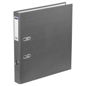   Папка-регистратор OfficeSpace, 50мм, бумвинил, с карманом на корешке, серая