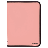   Папка на молнии Berlingo "Instinct" А4, 500мкм, фламинго