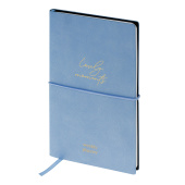   Еженедельник недатированный, 100*170мм, 64л., мягкий переплет, кожзам, Greenwich Line "Envelope. Lavender", с резинкой