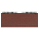  Планинг недатированный, 56л., 330*130мм, кожзам, BG "Nebraska. Brown", коричневый