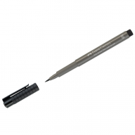 Ручка капиллярная Faber-Castell "Pitt Artist Pen Soft Brush" цвет 273 теплый серый IV, кистевая