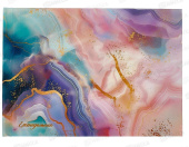 Еженедельник ПП недат., А6, 64л, Мраморный узор