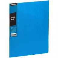 Папка с 20 вкладышами Berlingo "Color Zone", 14мм, 600мкм, синяя