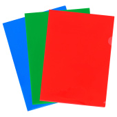   Папка-уголок СТАММ, А4, 150мкм, непрозрачная