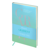   Ежедневник недатированный, А5, 136л., кожзам, Greenwich Line "Gradient. Grace of a soul", тон. блок