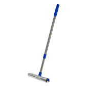 Стекломойка OfficeClean Professional с телескопической ручкой 67-110см, рабочая часть 20см (стяжка, губка, ручка)