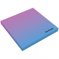 Самоклеящийся блок Berlingo "Ultra Sticky.Radiance",75*75мм,50л, розовый/голубой градиент