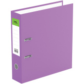   Папка-регистратор СТАММ "Стандарт", 70мм, бумвинил, с карманом на корешке, сиреневая