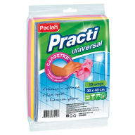 Салфетки для уборки Paclan "Practi", набор 10шт., нетканое полотно, 30*40см