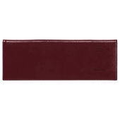   Планинг датированный 2026г., 64л., 330*140мм, кожзам, Berlingo "xGold", бордов, зол.срез