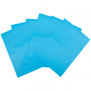 Бумага самоклеящаяся А4 1 лист, Lomond, голубая, 02 фр.(210*148,5), 80г/м2, техноупаковка