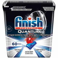 Таблетки для посудомоечной машины Finish "Quantum Ultimate", 60шт.