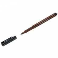 Ручка капиллярная Faber-Castell "Pitt Artist Pen Fineliner F" цвет 175 темная сепия, 0,5мм