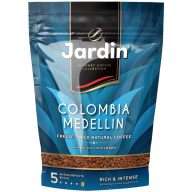 Кофе растворимый Jardin "Colombia Medellin", сублимированный, мягкая упаковка, 240г