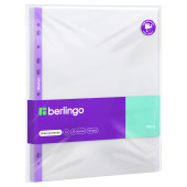 Папка-вкладыш с перфорацией Berlingo, А4, 30мкм, глянцевая (100шт/уп)