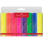 Набор текстовыделителей Faber-Castell "46 Pastel+Superfluorescent" 8 цв., 1-5мм, пластик. уп., европодвес