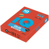 Бумага А4 500л IQ COLOR 80гр кораллово красный
