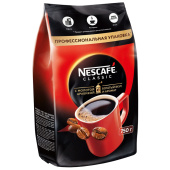   Кофе растворимый Nescafe "Classic", гранулированный/порошкообразный с молотым, мягкая упаковка, 750г