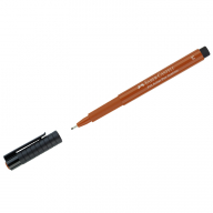 Ручка капиллярная Faber-Castell "Pitt Artist Pen Fineliner M" сангина, 0,7мм