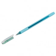 Ручка шариковая Uni "Jetstream SX-101-07FL" синяя, 0,7 мм, грип, бирюзовый корпус