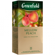 Чай Greenfield "Mellow Peach", 25 фольг. пакетиков по 1,8г