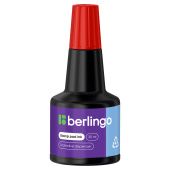   Штемпельная краска Berlingo, 30мл, красная