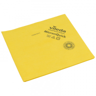 Салфетки для уборки Vileda Professional "MicronQuick", набор 5шт., микроволокно, 40*38см, желтые