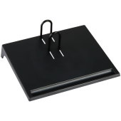   Подставка под календарь СТАММ, пластиковая, малая, черная 205*175*37мм