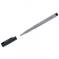 Ручка капиллярная Faber-Castell "Pitt Artist Pen Soft Brush" цвет 232 холодный серый III, кистевая