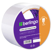   Клейкая лента двусторонняя Berlingo, 50мм*25м, основа полипропилен