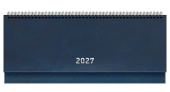   Планинг датированный 2027г., 64л., 285*100, бумвинил, BG, синий