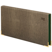   Еженедельник недатированный, 64л., твердый переплет, кожзам, BG "Python.Dark khaki", цветной срез