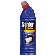 Чистящее средство Sanfor "Expert. Лимонная свежесть", для ванн, 750мл