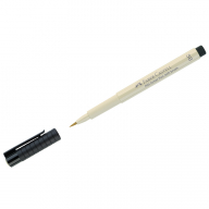 Ручка капиллярная Faber-Castell "Pitt Artist Pen Soft Brush" цвет 270 теплый серый I, кистевая