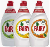 Средство для мытья посуды Fairy 450мл, в ассортименте