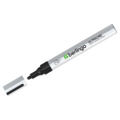 Маркер-краска Berlingo "Uniline PA400", черная, 2-4мм, нитро-основа