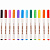 Набор перманентных маркеров Munhwa 12цв., пулевидный, 1 мм