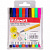 Набор капиллярных ручек Luxor "Mini Fine Writer 045" 10цв., 0,8мм, европодвес