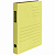 Скоросшиватель из микрогофрокартона OfficeSpace, ширина корешка 30мм, желтый, до 300л.