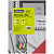 Обложка А4 OfficeSpace "Лен" 250г/кв.м, красный картон, 100л.