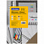 Обложка А4 OfficeSpace "Кожа" 230г/кв.м, кофейный картон, 100л.