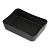   Лоток для канцелярских принадлежностей СТАММ, 13*17,8*4,4см, пластиковый, черный