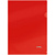 Папка-уголок СТАММ А4, 180мкм, пластик, непрозрачная, красная