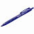 Ручка шариковая автоматическая Luxor "Micra" синяя, 0,7мм, грип