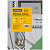 Обложка А4 OfficeSpace "Кожа" 230г/кв.м, зеленый картон, 100л.