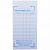 Бланк самокопирующийся "Ресторанный счет" OfficeSpace, 97*200 мм, 2-слойный, 50 экз., цветной